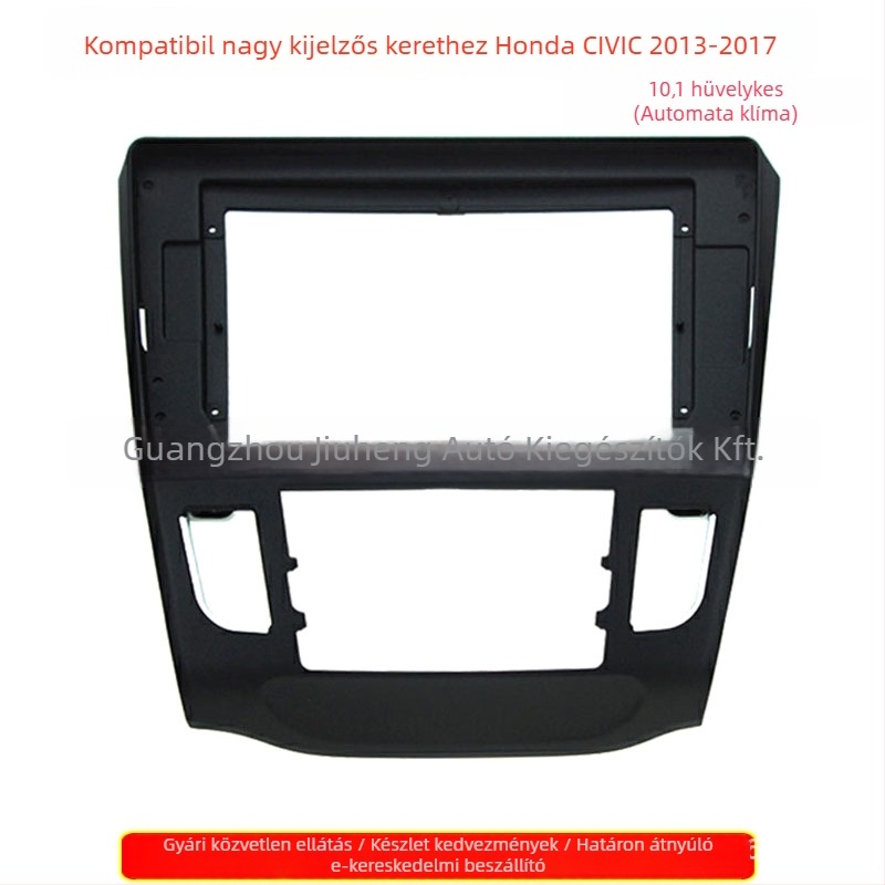 Honda Crider 2013-2018 autó DVD navigációs keret Android panellel, ABS anyag, 12V, 500 g