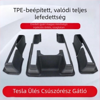 Tesla Model Y alatti ülés sarokvédő, hátsó ajtó küszöb-szalag, egy darabos, műanyag
