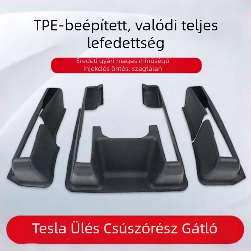 Tesla Model Y alatti ülés sarokvédő, hátsó ajtó küszöb-szalag, egy darabos, műanyag