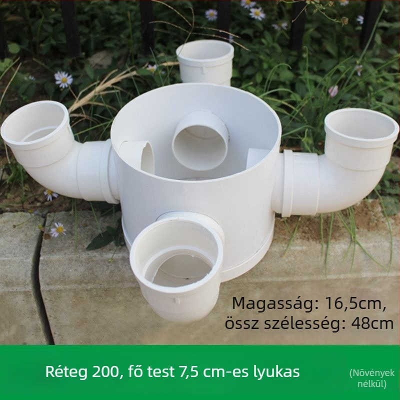Műanyag virágcserép padlón álló, otthoni kertészkedéshez