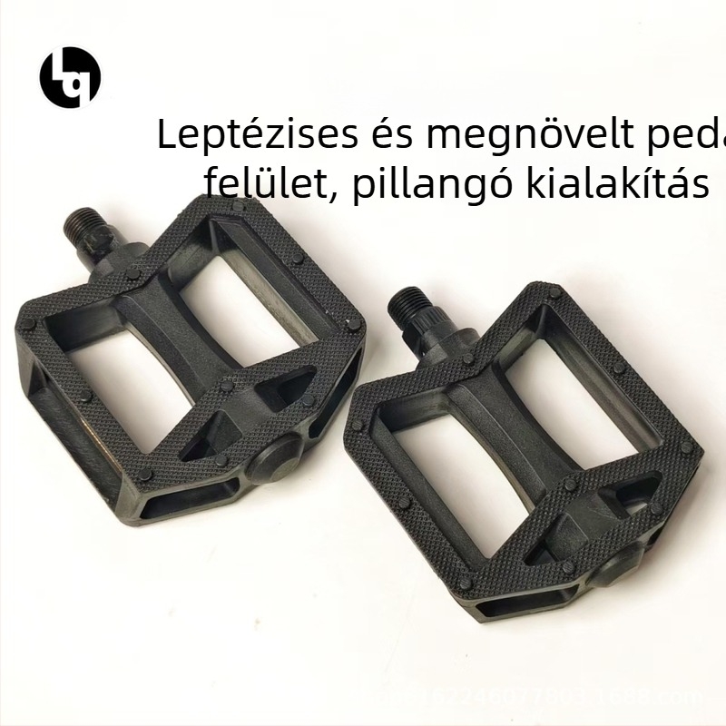Szélesebb és nagyobb pedálfelületű pedálok hegyi, városi és összecsukható kerékpárokhoz; Anyag: mérnöki műanyag, Modell: 0027, Márka: Strong and Brave, Termékkód: Jt-805 897-1