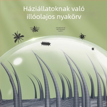 Illóolajos nyakörv kutyáknak és macskáknak, minden évszakban univerzális