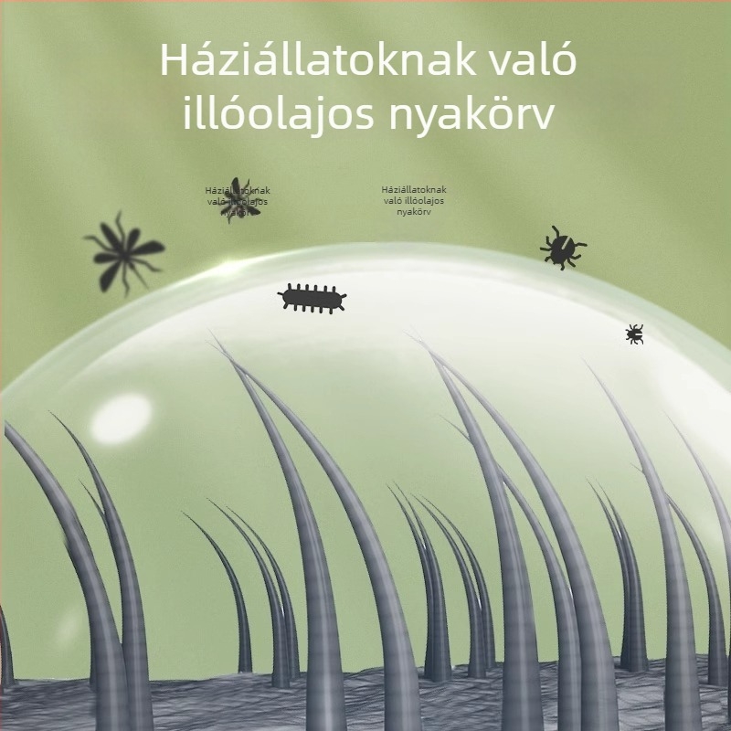 Illóolajos nyakörv kutyáknak és macskáknak, minden évszakban univerzális