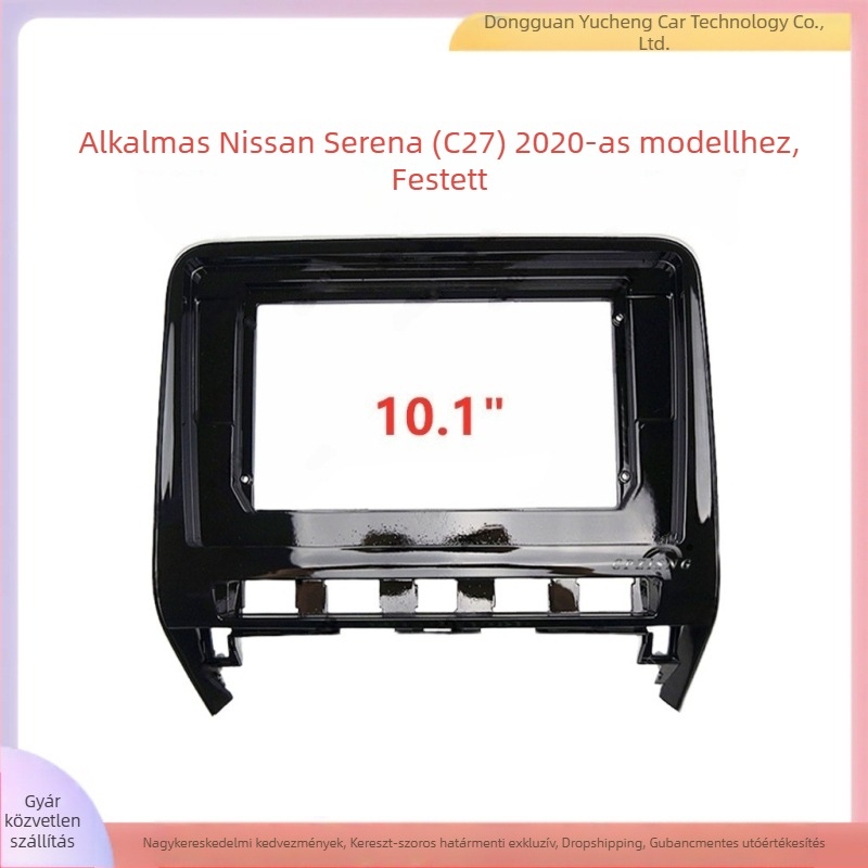 Nissan Serena C27 Központi konzol DVD keretkészlet, PC/ABS, LCD, 2020 modell