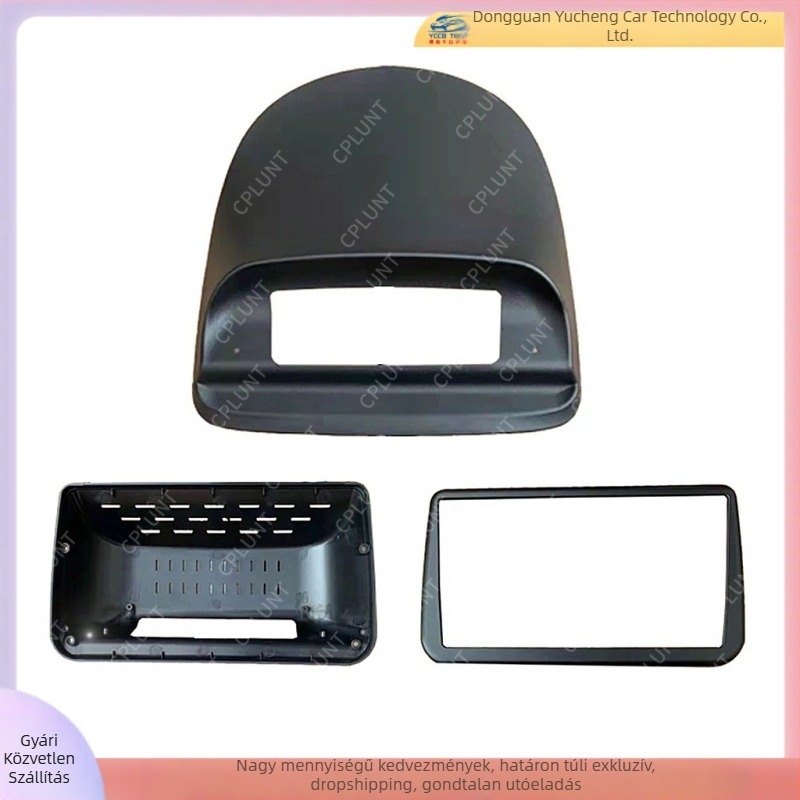 Autó navigációs keret Renault Clio 3 és Koleos 3 – ABS+PC, tömeg 1 kg, kompatibilis a Renault 2006–2019 modelljeivel