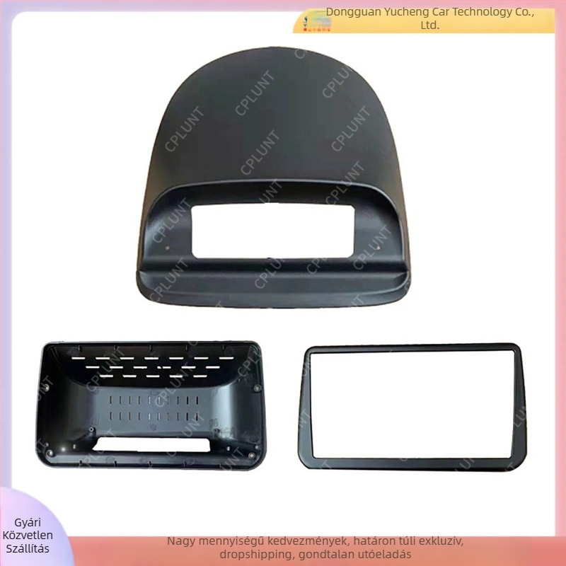 Autó navigációs keret Renault Clio 3 és Koleos 3 – ABS+PC, tömeg 1 kg, kompatibilis a Renault 2006–2019 modelljeivel
