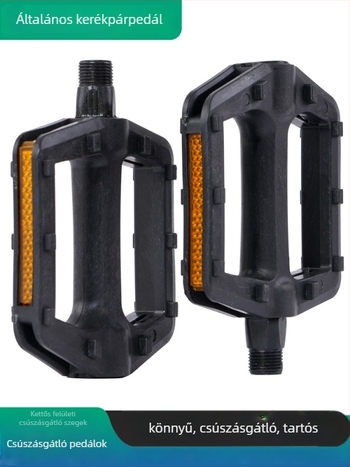 Hegyi kerékpár pedálok, műanyag PP, modell J/t/002, termékkód 002, kompatibilis kerékpárokkal
