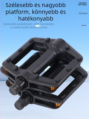 Hegyi kerékpár pedálok, műanyag PP, modell J/t/002, termékkód 002, kompatibilis kerékpárokkal
