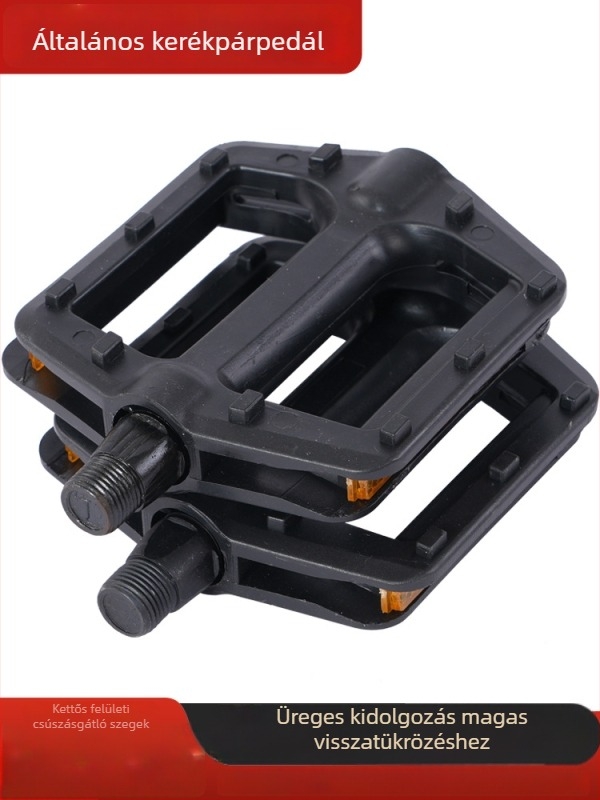 Hegyi kerékpár pedálok, műanyag PP, modell J/t/002, termékkód 002, kompatibilis kerékpárokkal