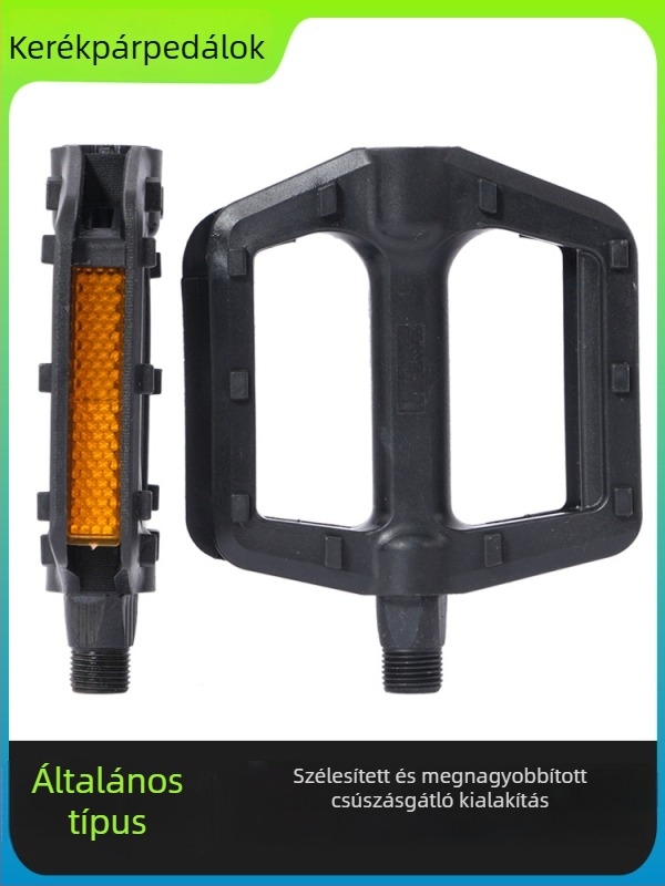 Hegyi kerékpár pedálok, műanyag PP, modell J/t/002, termékkód 002, kompatibilis kerékpárokkal