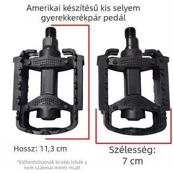 Testreszabható pedálplatform hegymászó és gyerek kerékpárokhoz — műanyag, 0465-ös modell