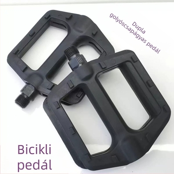 Hegyi kerékpár pedálok - műanyag kettős golyópedálok, márka Yx, modell Plastic double-bead pedals, hegyikerékpárokhoz