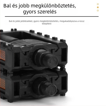 CUAKEX 149 Összecsukható kerékpárpedálok, műanyag nylonnal, minden modellhez kompatibilis
