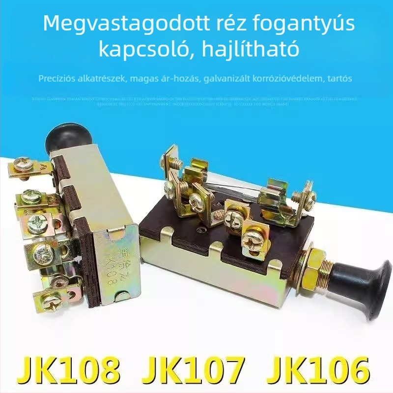 Univerzális kézzel húzható fényszóró kapcsoló traktorokhoz JK106 JK107 JK108