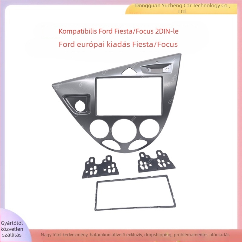 Ford Fiesta/Focus központi navigációs keret (európai verzió) - Anyag: ABS és PC; Márka: Cplunt, cpzisng; Kompatibil Ford Fiesta/Focus 2006-os modell; Tömeg 300 g