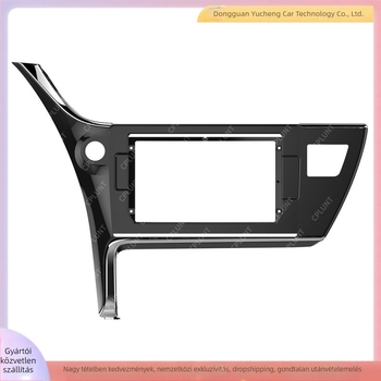 Toyota Corolla (2017+) navigációs keret, ABS+PC anyag; tömeg 1 kg; tápellátás: Egyéb; teljesítmény: Egyéb