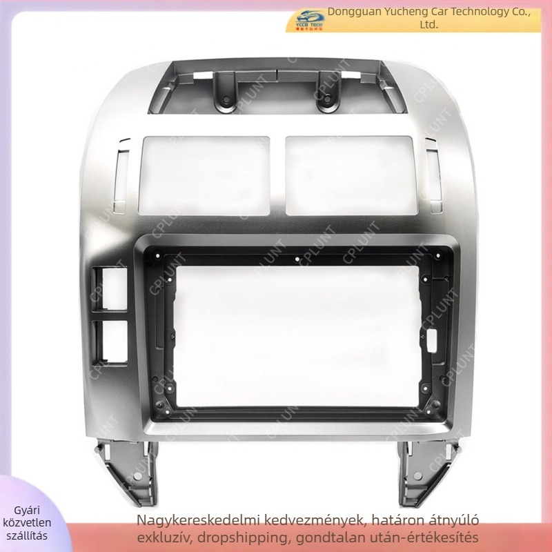 Android autó navigációs keret a VW Polo rádiópanelhez - ABS+PC, kompatibil a VW Polo 2004–2011, tömeg 1 kg