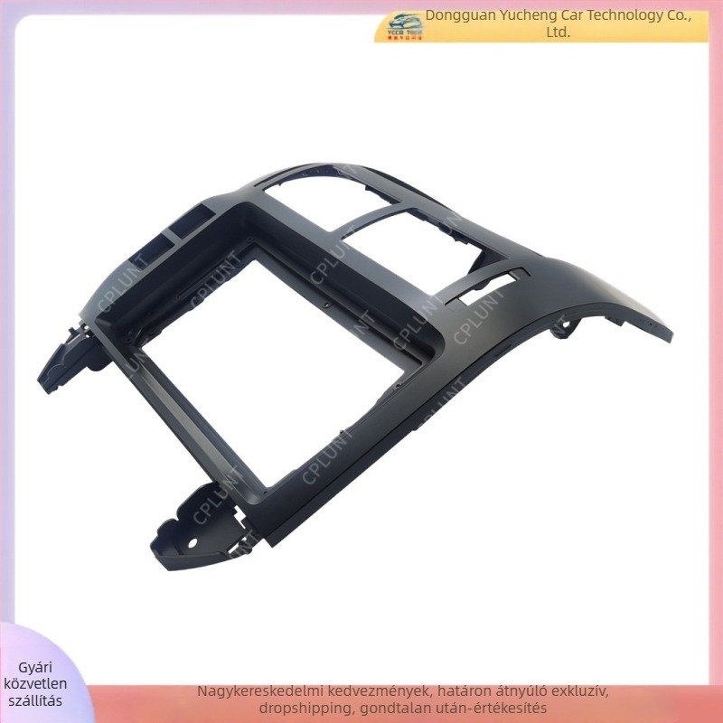 Android autó navigációs keret a VW Polo rádiópanelhez - ABS+PC, kompatibil a VW Polo 2004–2011, tömeg 1 kg