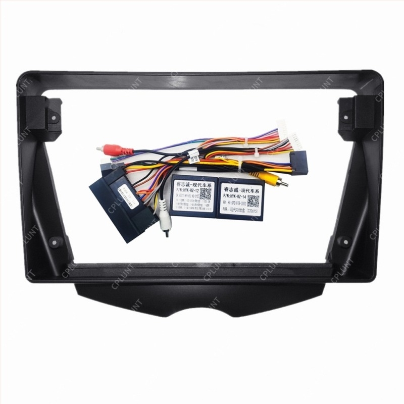 Hyundai Veloster középkonzol navigációs DVD keret – módosító panel (2011–2017) – sokoldalú keretkészlet