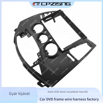 Mitsubishi Grandis DVD előlapi keretpanel készlet (2003–2011) — ABS+PC anyag, tömeg 0,8 kg, kompatibil a Grandis hangrendszerrel