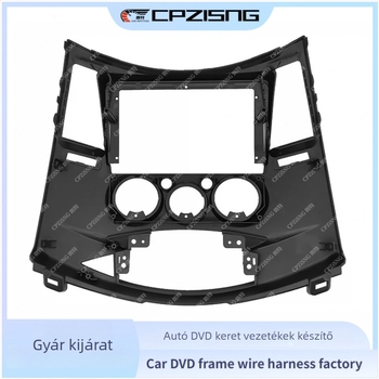 Mitsubishi Grandis DVD előlapi keretpanel készlet (2003–2011) — ABS+PC anyag, tömeg 0,8 kg, kompatibil a Grandis hangrendszerrel