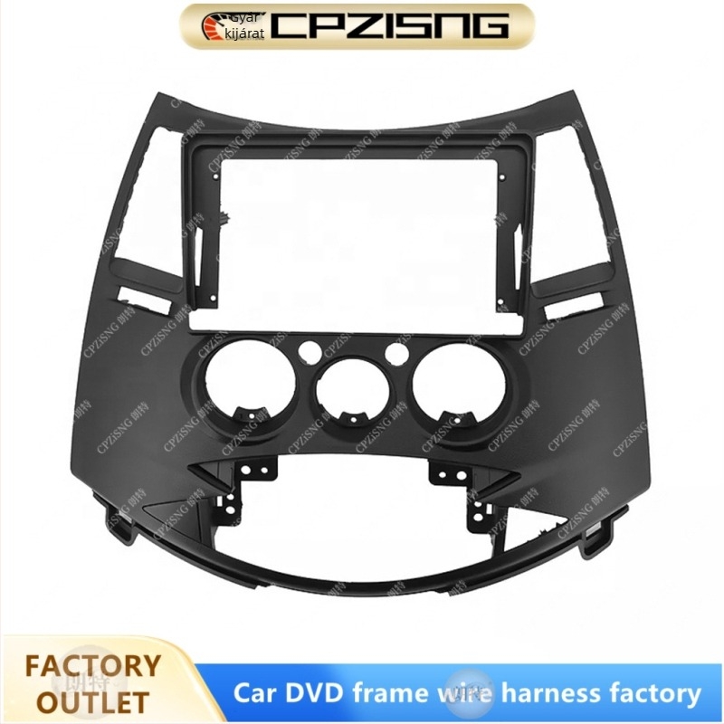 Mitsubishi Grandis DVD előlapi keretpanel készlet (2003–2011) — ABS+PC anyag, tömeg 0,8 kg, kompatibil a Grandis hangrendszerrel