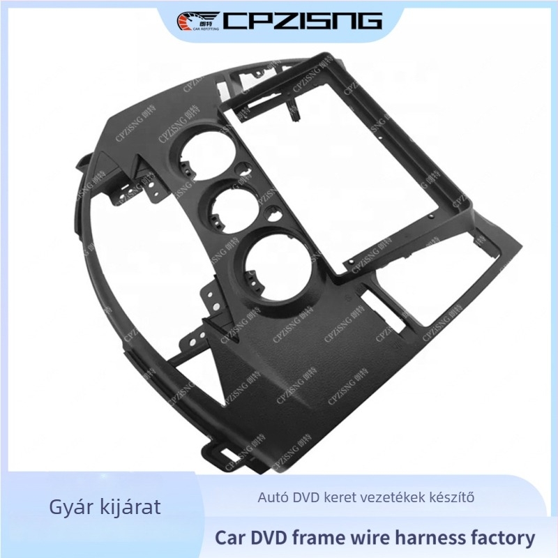 Mitsubishi Grandis DVD előlapi keretpanel készlet (2003–2011) — ABS+PC anyag, tömeg 0,8 kg, kompatibil a Grandis hangrendszerrel