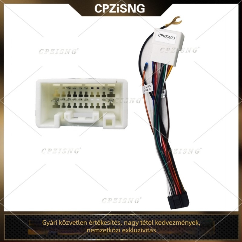 Mitsubishi Grandis DVD előlapi keretpanel készlet (2003–2011) — ABS+PC anyag, tömeg 0,8 kg, kompatibil a Grandis hangrendszerrel