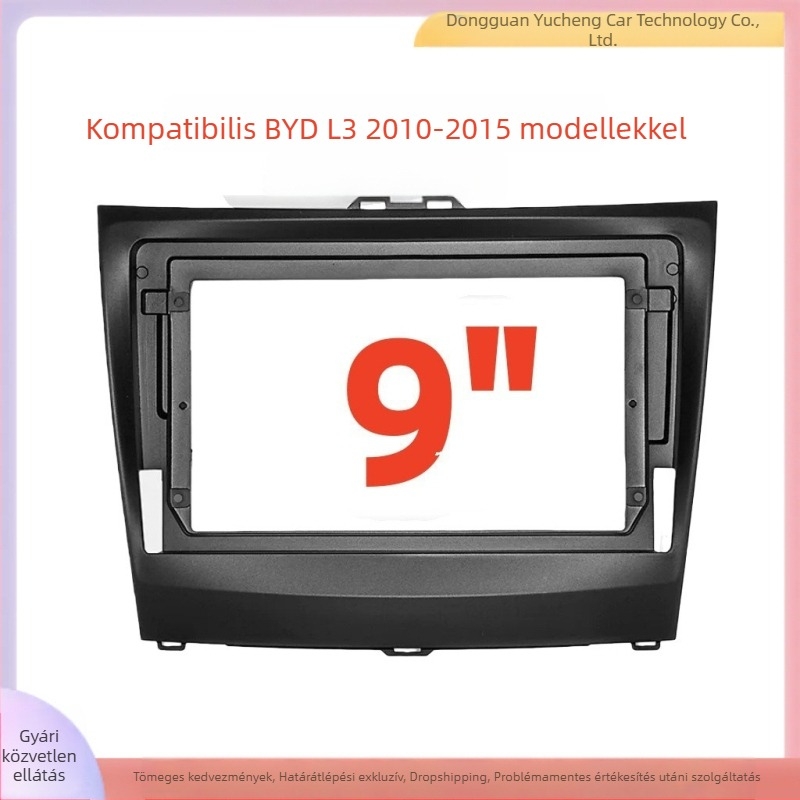 BYD L3 Android navigációs keret autórádióhoz (2010–2015)