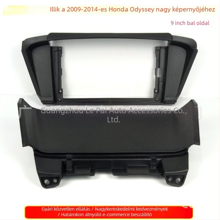 Honda Odyssey (2006–2014) autó audió keretpanel — Anyag: műanyag, Tömeg: 500 g, Származás: Guangdong, Márka: Peak