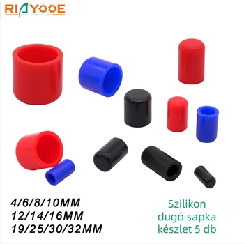Autó belépő vákuumcső szilikon dugaszoló sapka, méretek 4–32 mm