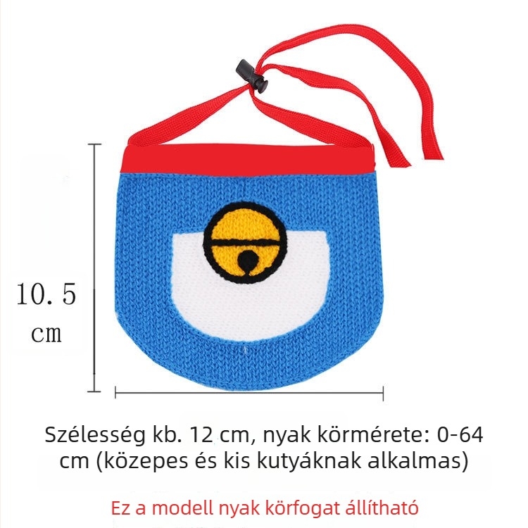 Drool bib Cartoon mintával, gyapjú anyag, INS stílus, Négy évszak