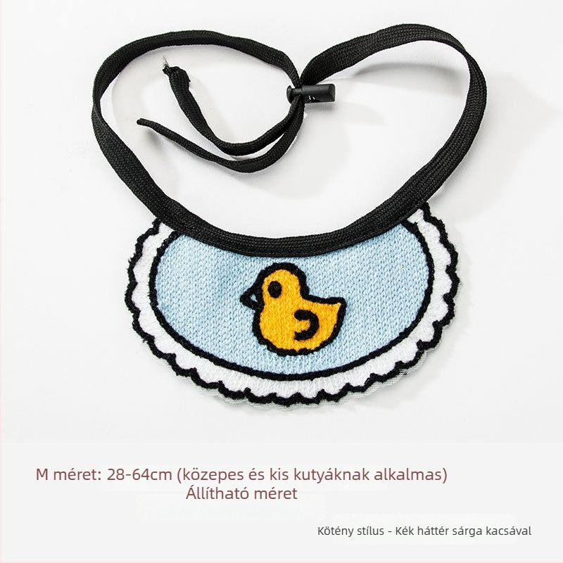 Drool bib Cartoon mintával, gyapjú anyag, INS stílus, Négy évszak