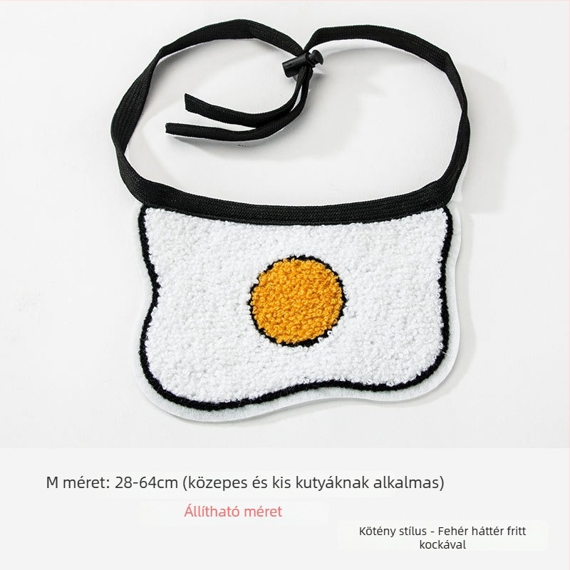 Drool bib Cartoon mintával, gyapjú anyag, INS stílus, Négy évszak