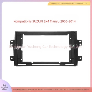 Suzuki SX4 Tianyu középkonzol DVD navigációs keret – ABS+PC, 1 kg, kompatibil a 2006–2014 évjáratú modellekkel