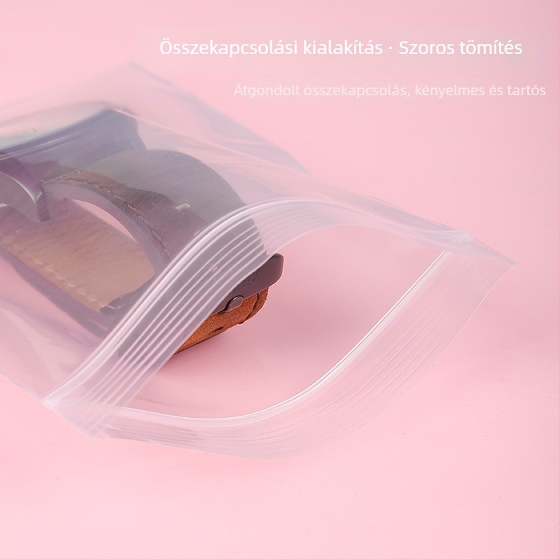 PE önzáró tasak ékszerek csomagolásához, oxidáció elleni, vastagabb 12 mm fólia
