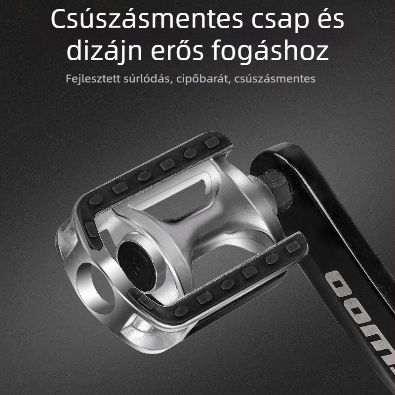 WEST BIKING YP0802078 Alumínium ötvözetű kerékpárpedálok, csúszásmentes, pár