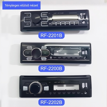 Universális műanyag elülső panel autó navigációhoz, MP3/Video hang- és képkeret, 4 hüvelyk