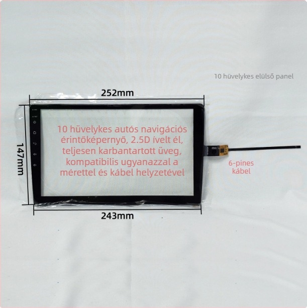 Android autós navigáció érintőképernyő GT911 – univerzális külső kijelző autó DVD központi vezérlés