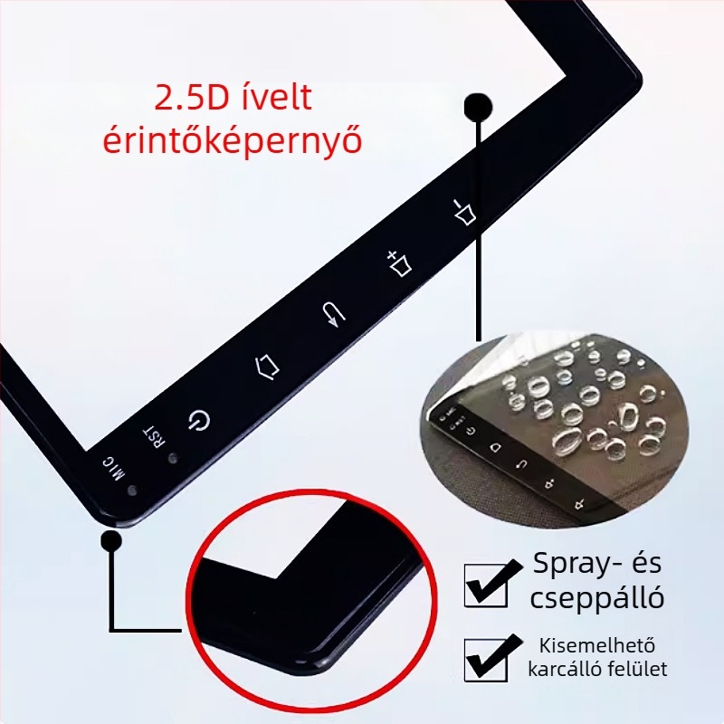 Android autós navigáció érintőképernyő GT911 – univerzális külső kijelző autó DVD központi vezérlés