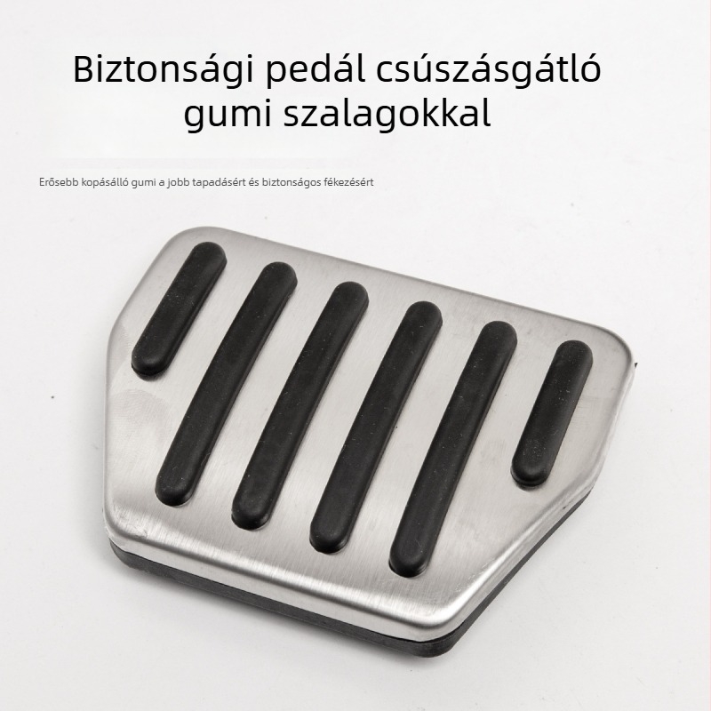 Nissan Land Exploration pedálkészlet – rozsdamentes acél, csúszásmentes felület, automata hajtású járműhöz