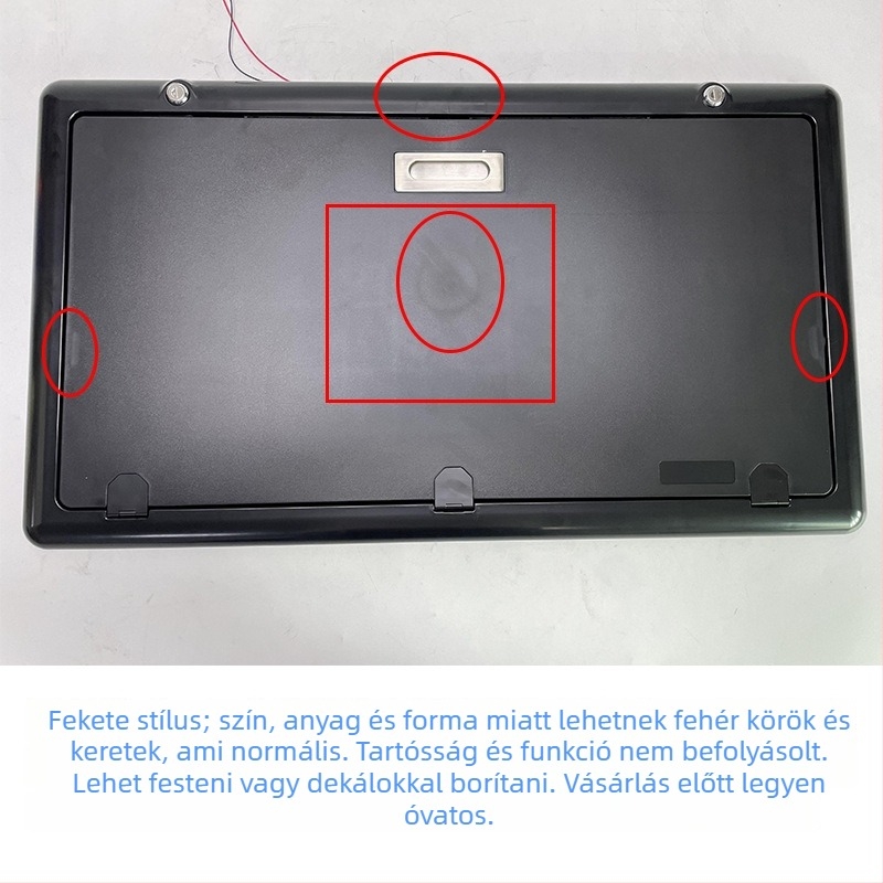 Külső összecsukható étkezőasztal világítással RV-k és pótkocsik számára - ABS TYTXRV