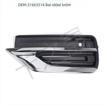 Volvo XC90 első lökhárítójának ködfényszóró dekoratív panelja, modellek 31663514, 31663515, műanyag, Card sheng