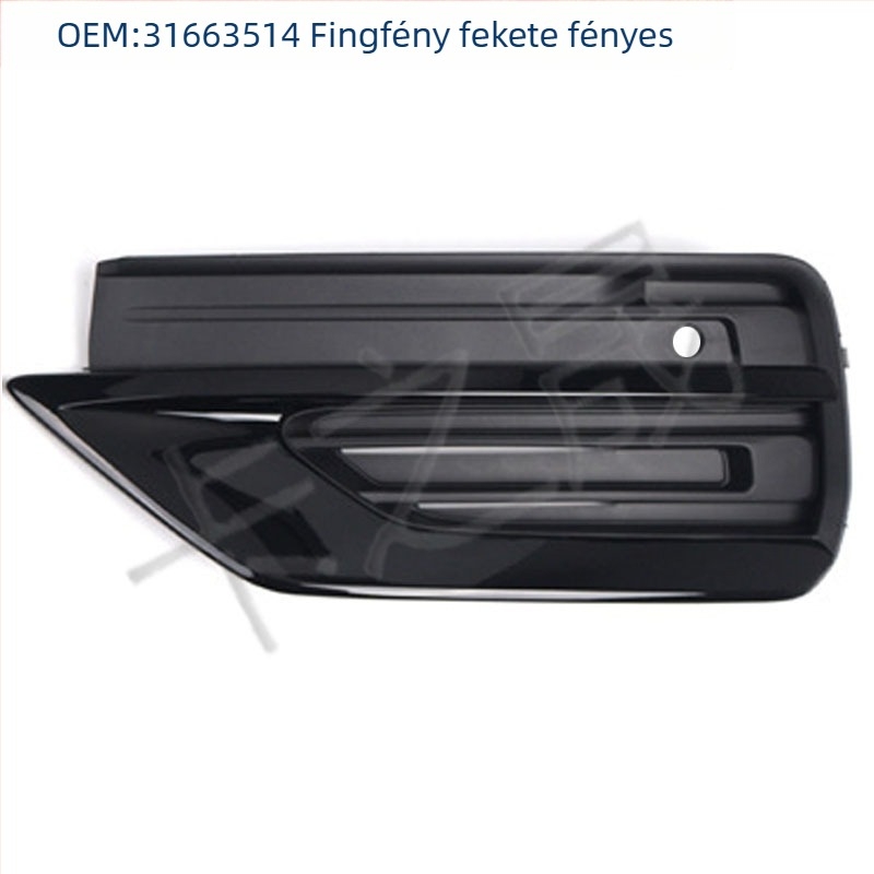 Volvo XC90 első lökhárítójának ködfényszóró dekoratív panelja, modellek 31663514, 31663515, műanyag, Card sheng