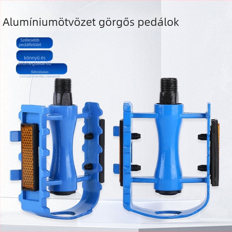 CUAKEX PJ-SZJT-Y187 Kerékpárpedálok – alumíniumötvözet/acél, hegyi és országúti kerékpárokhoz