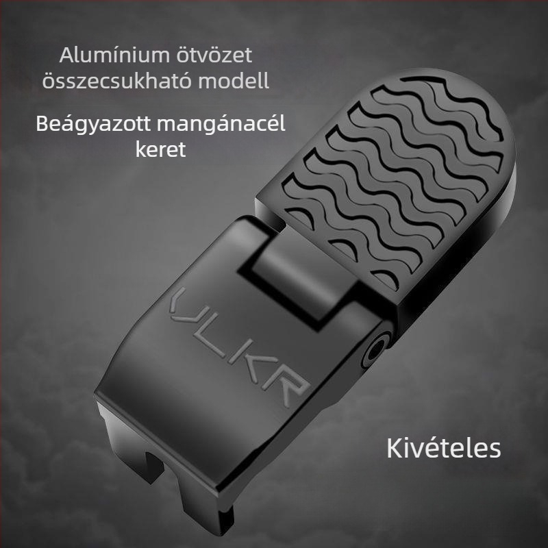Elektromos kerékpár hátsó pedál, alumíniumötvözet, összecsukható, univerzális modell
