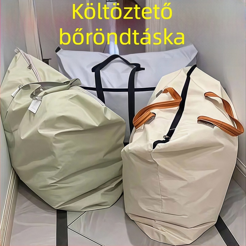 Nagy kapacitású paplan tároló táska utazáshoz és otthoni felhasználásra, ideális egyetemistáknak költözéshez és szezonális ágynemű tárolásához