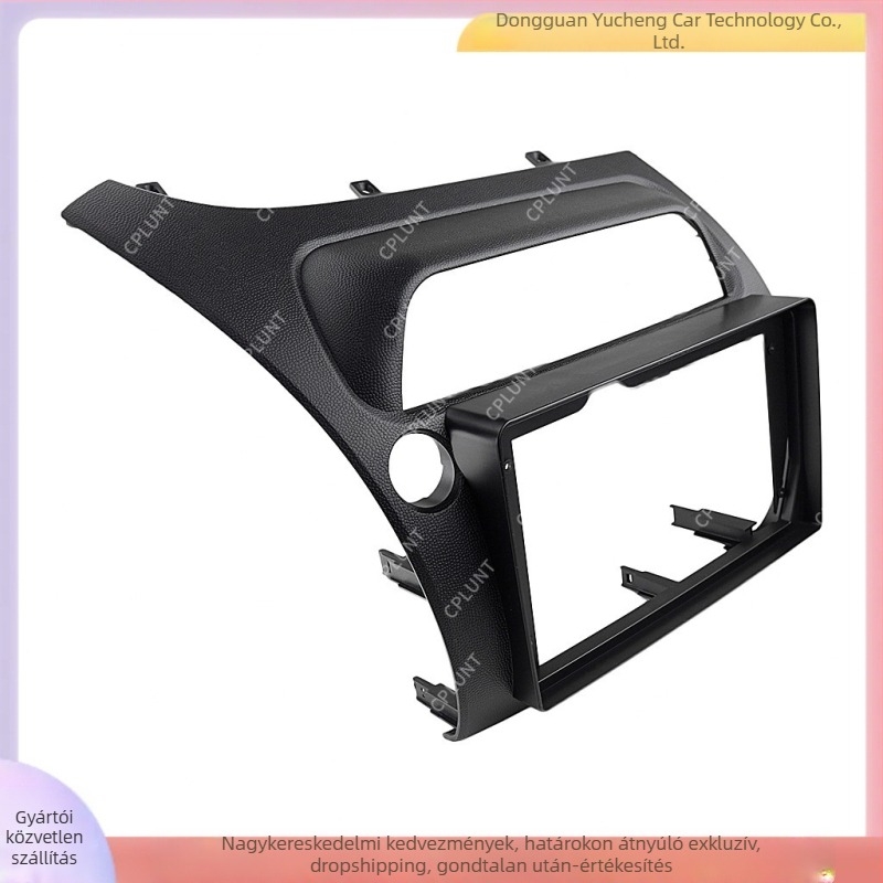 Honda Civic Hatchback autó navigációs panel keret – ABS+PC, DVD panel, kompatibilis 2005–2011