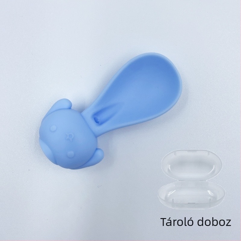 Wy Baba szilikon pürékanál tárolóval – etetőeszköz 6 hónapos kortól