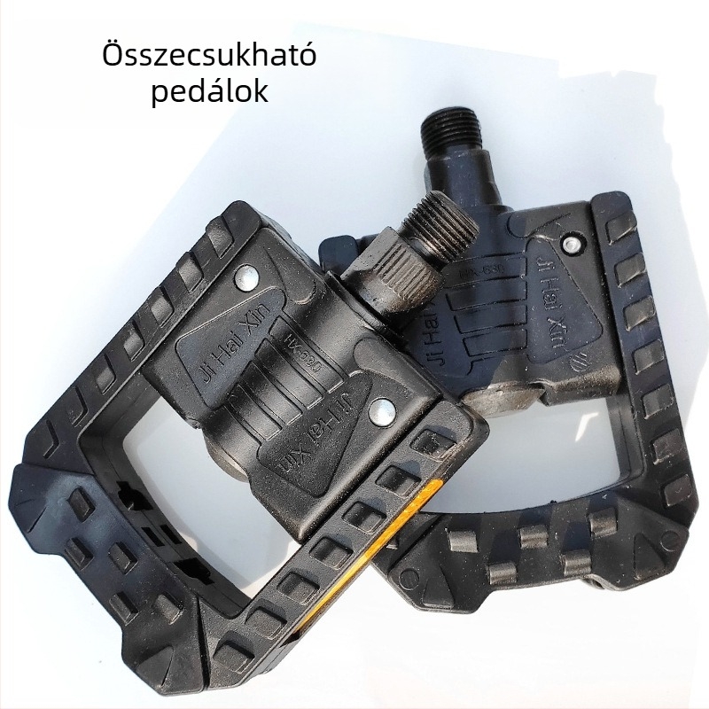 Összecsukható kerékpárpedál, műanyagból; Modell 149, Típus 630; kompatibilis összecsukható kerékpárokkal.